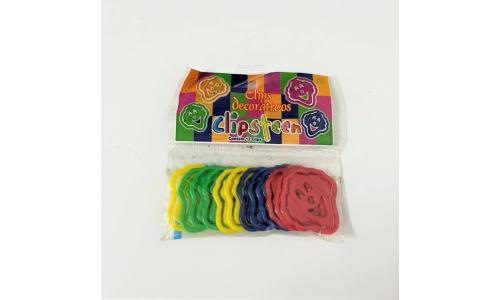 Pacote de Clips Decorativos 12un
